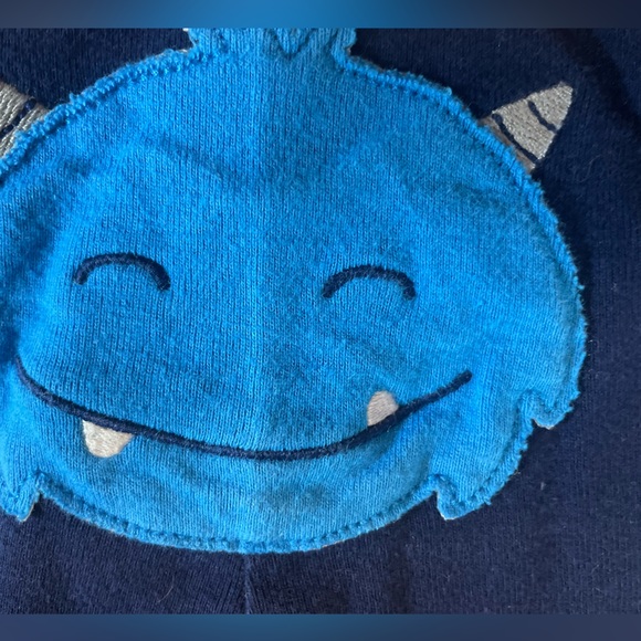 3 Piece Monster Theme Baby - Picture 5 of 10